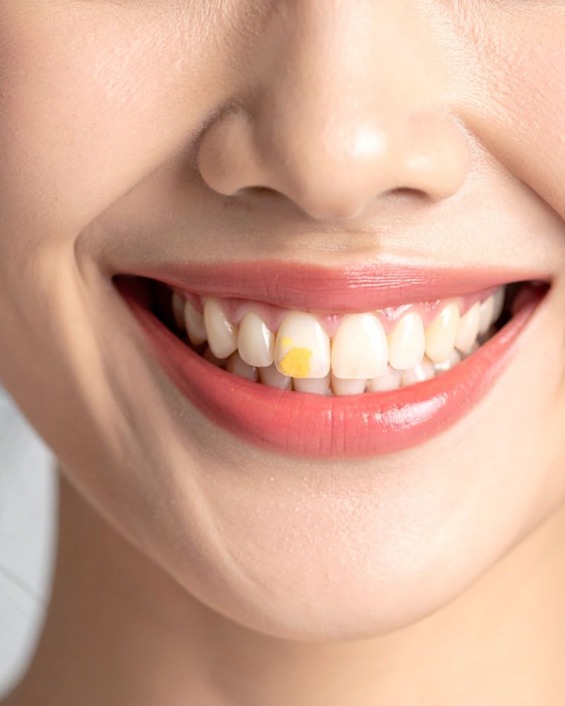 denti gialli